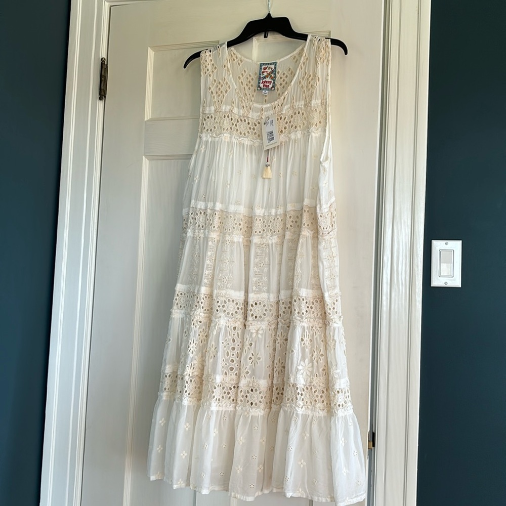 Johnny Was Morgan Eyelet Dress